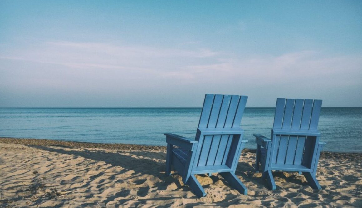 beach chairs